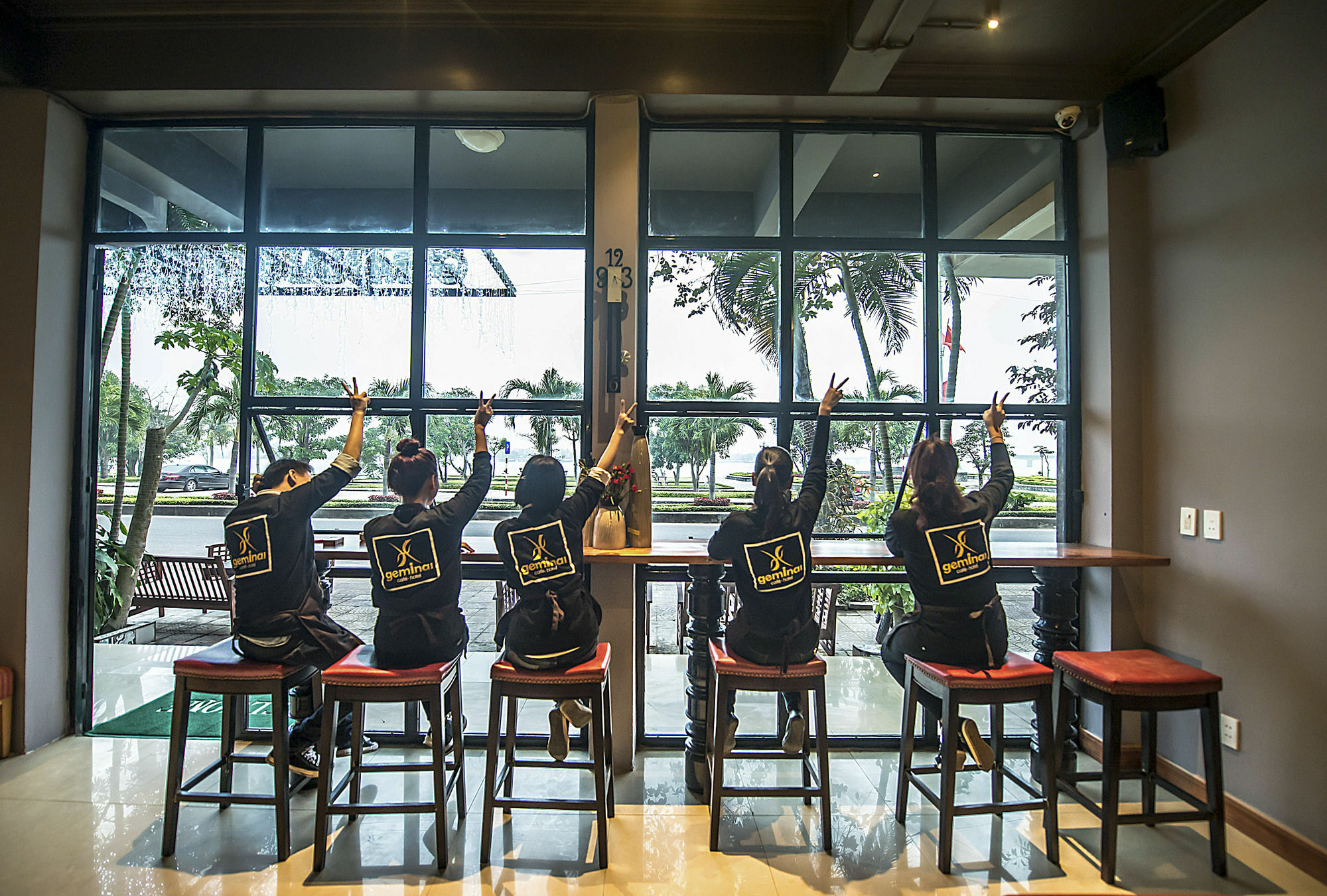 Geminai Hotel & Cafe Dong Hoi Exteriér fotografie