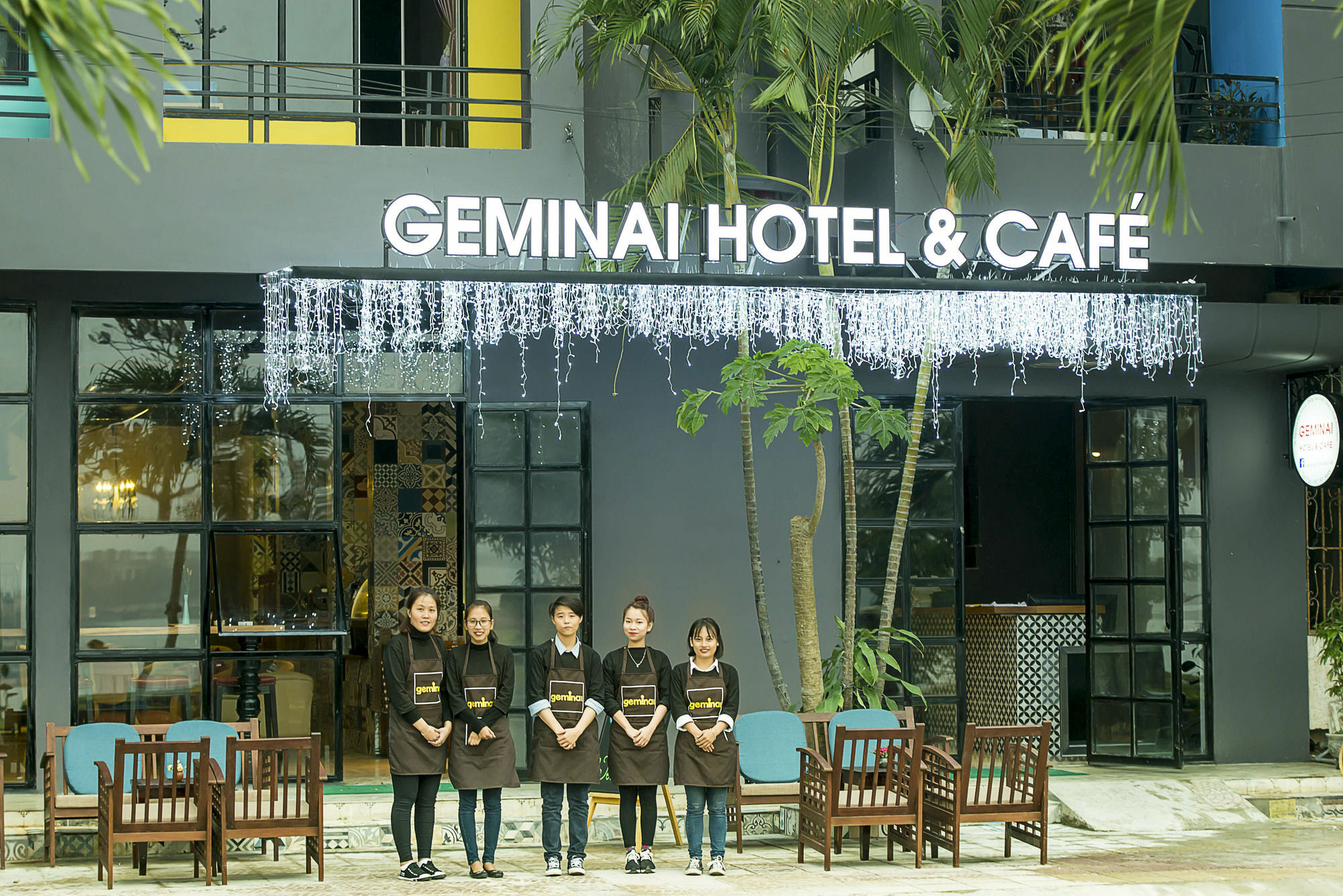 Geminai Hotel & Cafe Dong Hoi Exteriér fotografie
